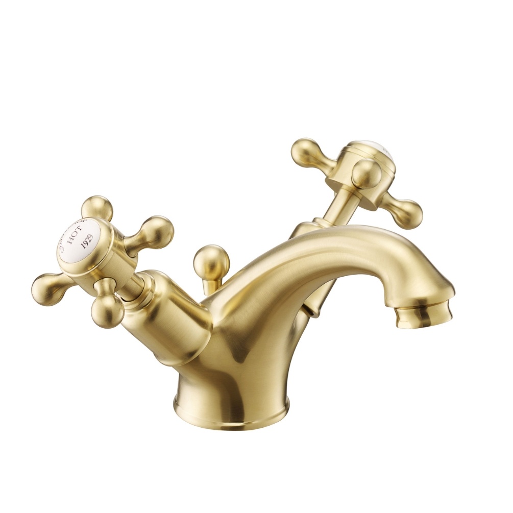 JTP Grosvenor Cross Basin Mixer Tap Cut Out